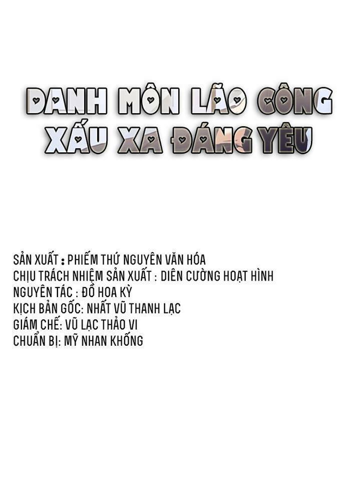 Danh Môn Lão Công Xấu Xa Đáng Yêu Chapter 4 - Trang 2