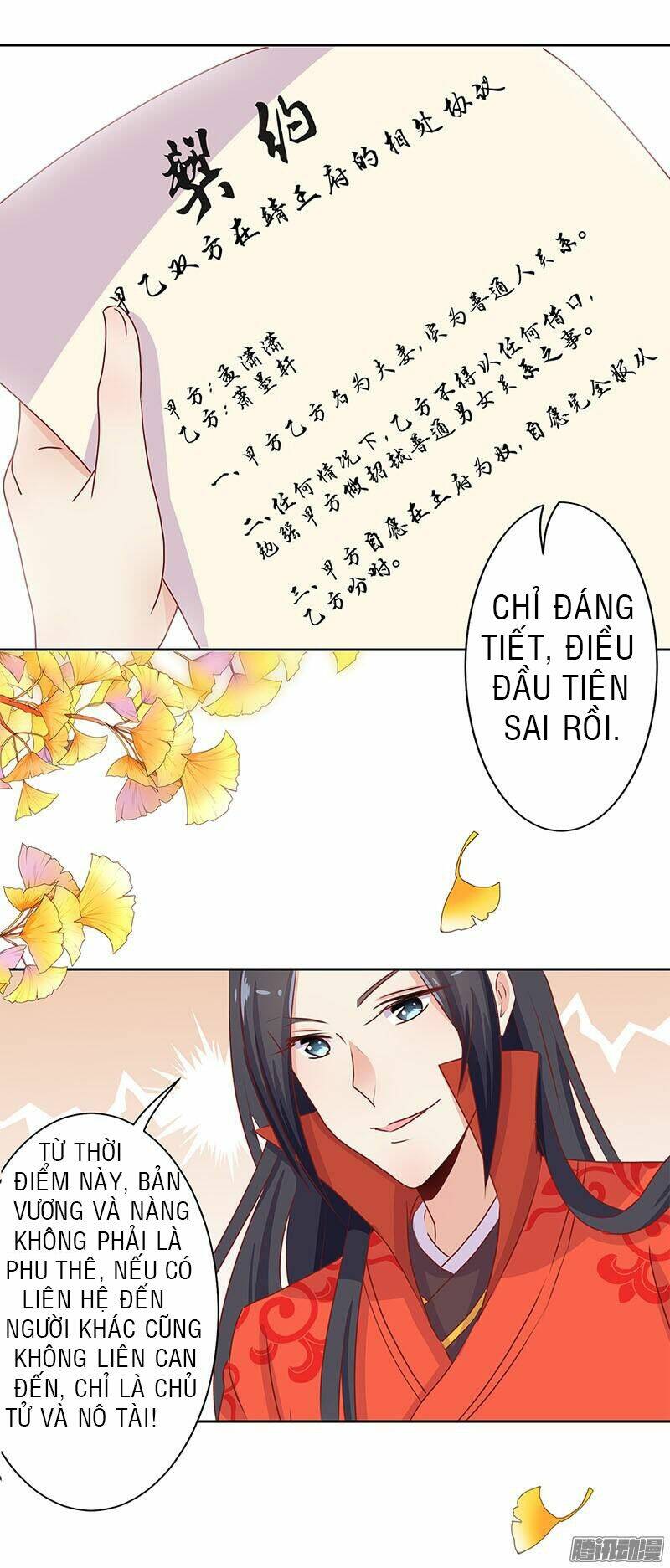 Vương Gia Người Thật Xấu Xa Chapter 12.1 - Trang 2