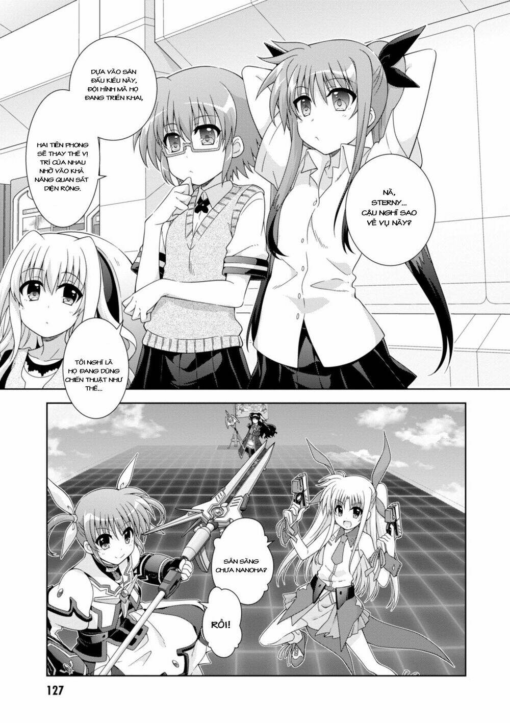 Mahou Shoujo Lyrical Nanoha Innocents Chapter 17 - Trang 2