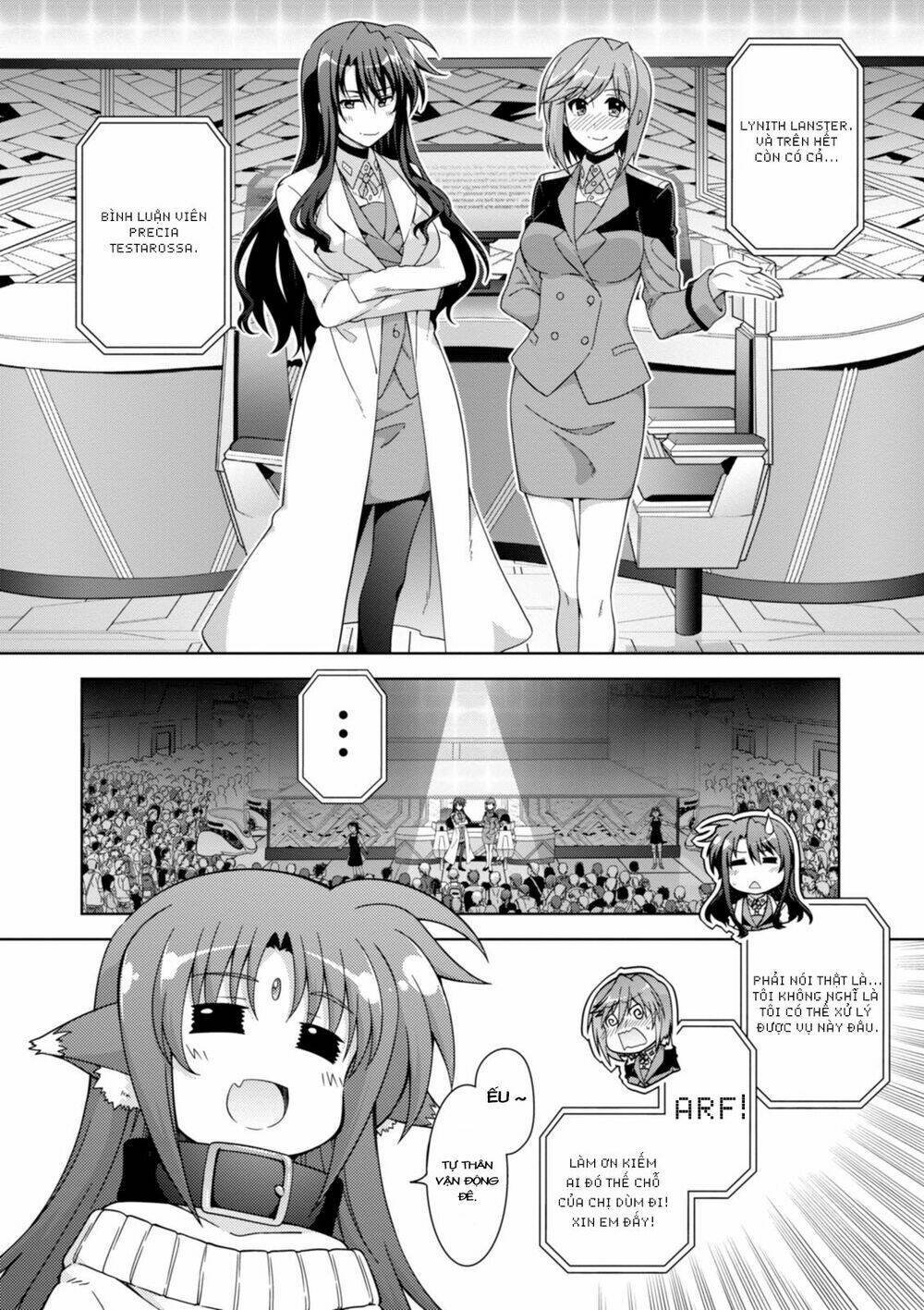 Mahou Shoujo Lyrical Nanoha Innocents Chapter 16 - Trang 2