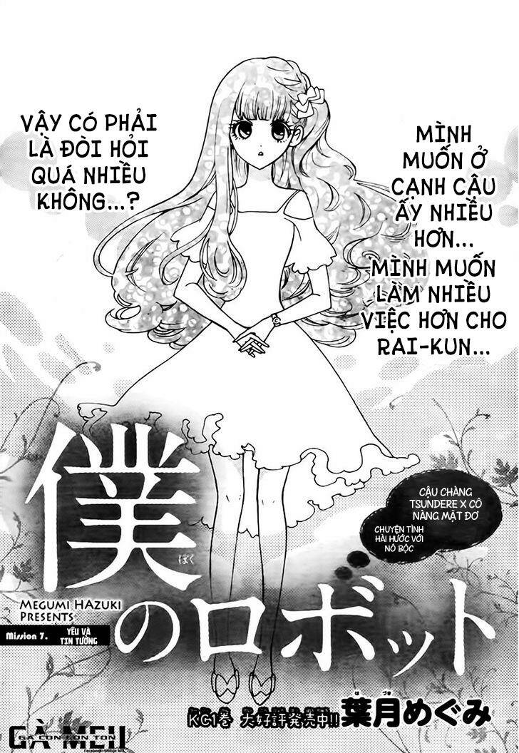 Boku No Robot Chapter 7 - Trang 2