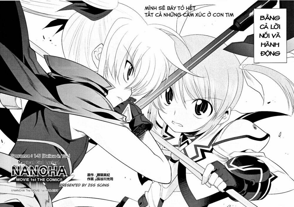 Mahou Shoujo Lyrical Nanoha Movie 1St The Comics Manga Chapter 9 - Trang 2