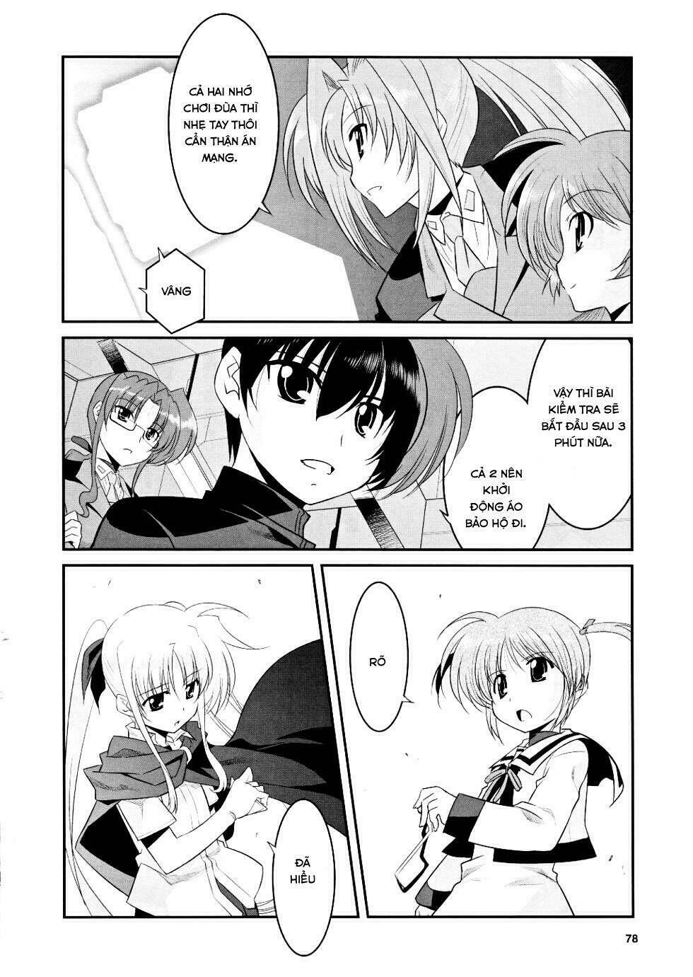 Mahou Shoujo Lyrical Nanoha Movie 1St The Comics Manga Chapter 7 - Trang 2