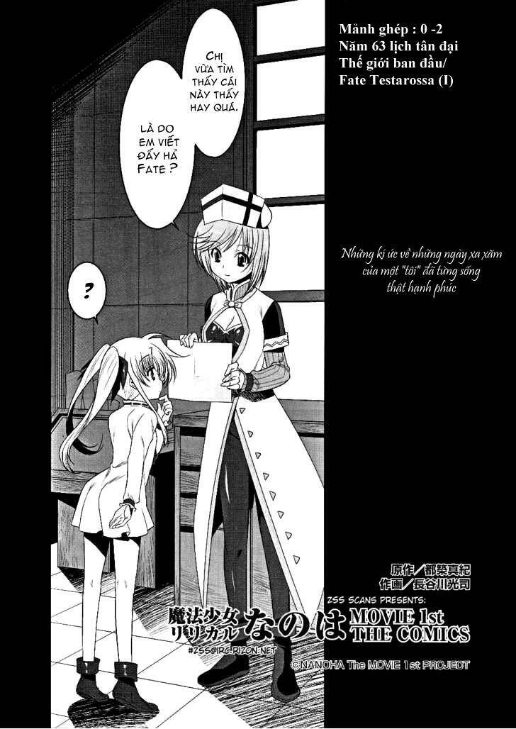 Mahou Shoujo Lyrical Nanoha Movie 1St The Comics Manga Chapter 2 - Trang 2