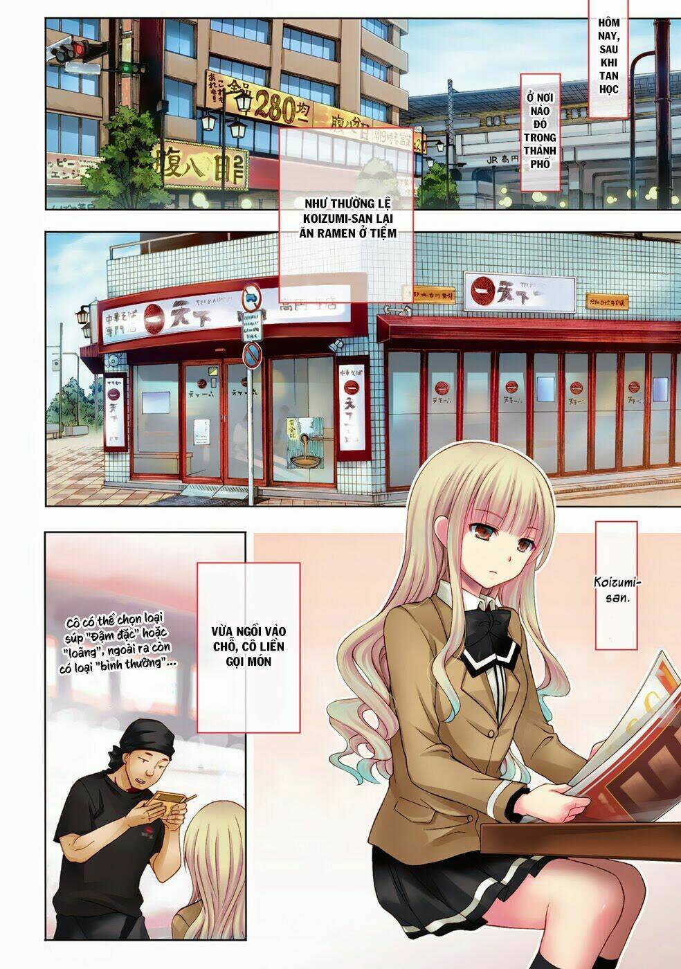 Cô Gái Yêu Ramen Chapter 3 - Trang 2