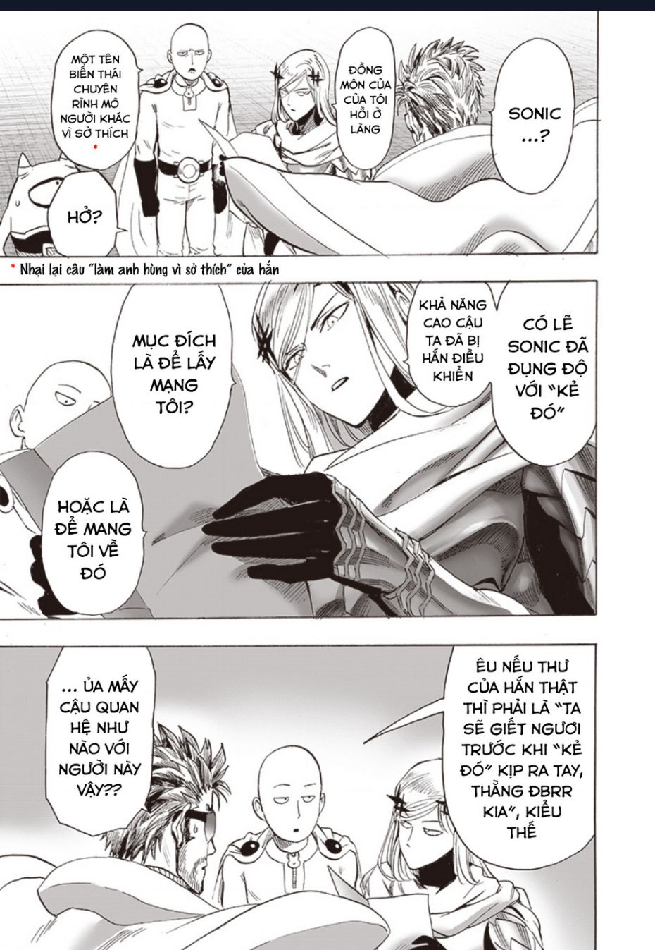 One-Punch Man (Nơi Duy Nhất Xếp Đúng Thứ Tự Chapter) Chapter 242 - Trang 2