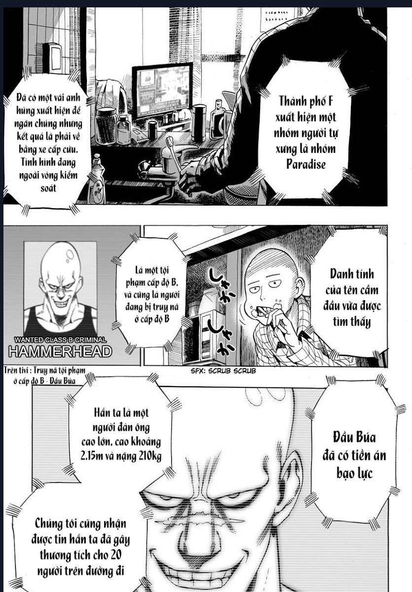 One-Punch Man (Nơi Duy Nhất Xếp Đúng Thứ Tự Chapter) Chapter 12 - Trang 2