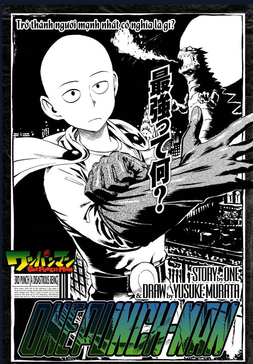 One-Punch Man (Nơi Duy Nhất Xếp Đúng Thứ Tự Chapter) Chapter 3 - Trang 2