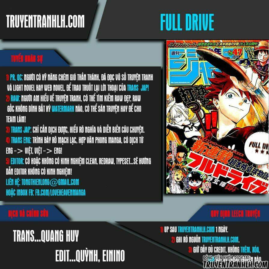 Full Drive Chapter 1 - Trang 2