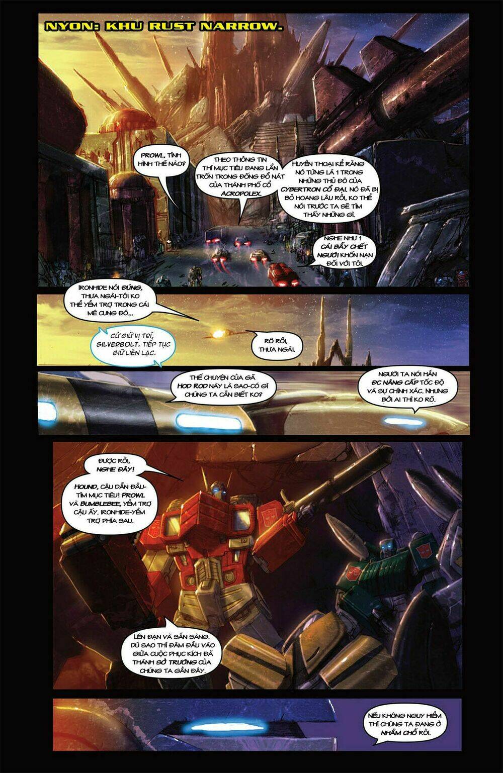 The Tranformers – Autocracy Chapter 5 - Trang 2