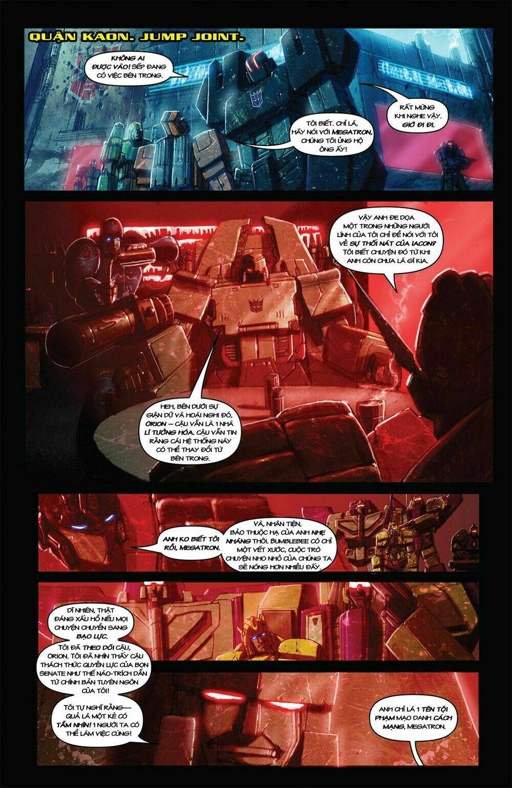 The Tranformers – Autocracy Chapter 4 - Trang 2