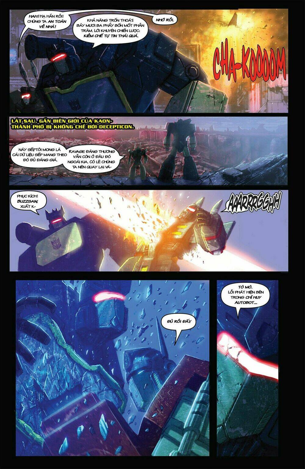 The Tranformers – Autocracy Chapter 3 - Trang 2