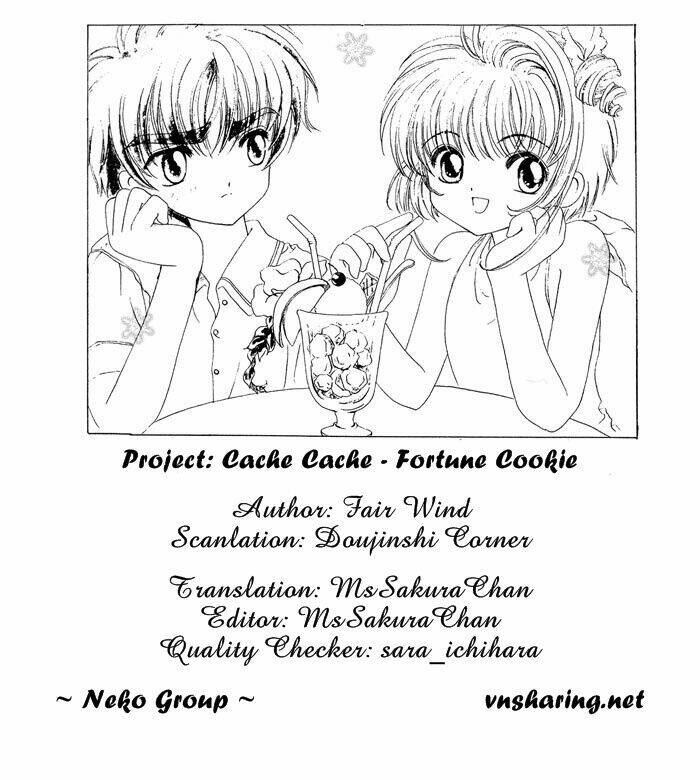 Card Captor Sakura Doujinshi – Cache Cache Chapter 1 - Trang 2