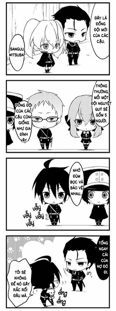 Serapuchi! – Owari No Seraph 4-Koma Hen Chapter 1 - Trang 2