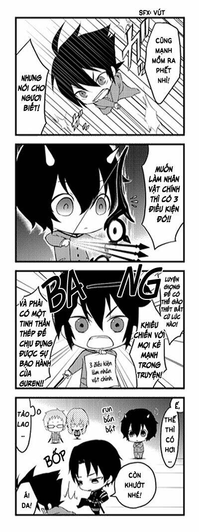 Serapuchi! – Owari No Seraph 4-Koma Hen Chapter 1 - Trang 2