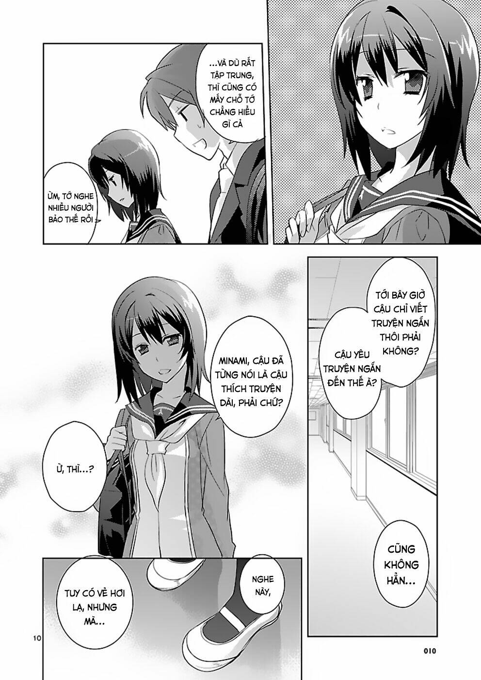 Shinonome Yuuko Wa Tanpen Shousetsu O Aishite Iru Chapter 4 - Trang 2