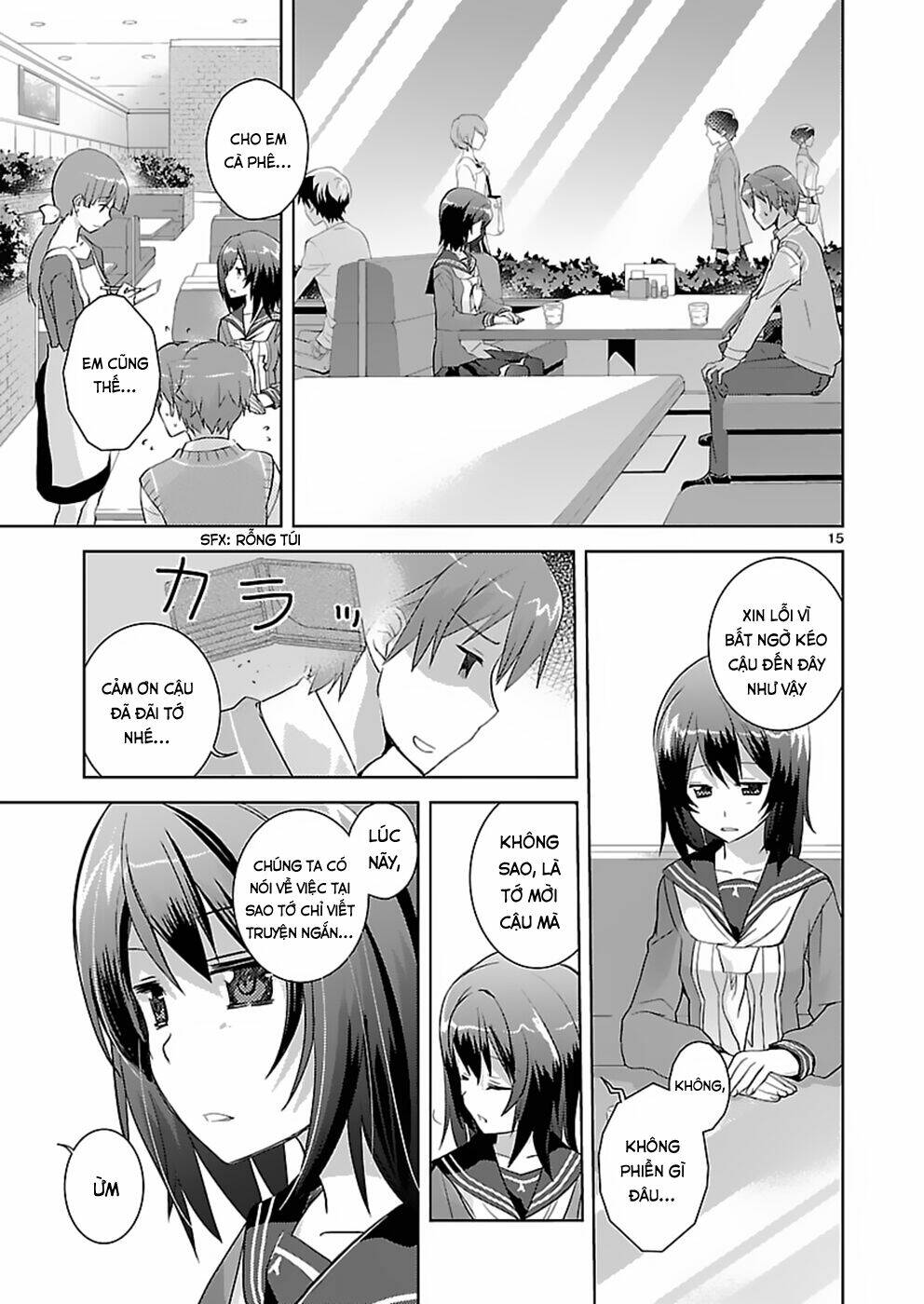 Shinonome Yuuko Wa Tanpen Shousetsu O Aishite Iru Chapter 4 - Trang 2