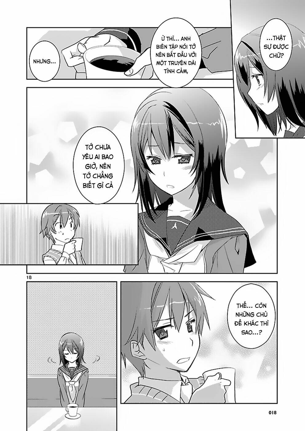 Shinonome Yuuko Wa Tanpen Shousetsu O Aishite Iru Chapter 4 - Trang 2