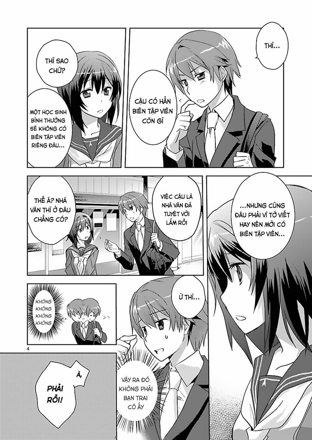 Shinonome Yuuko Wa Tanpen Shousetsu O Aishite Iru Chapter 4 - Trang 2