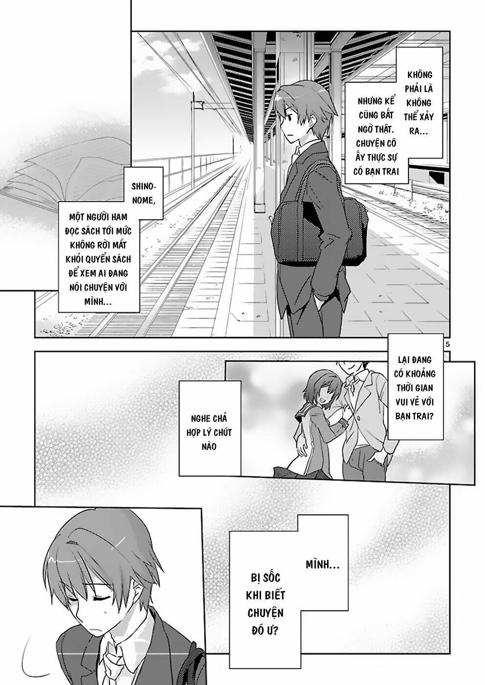 Shinonome Yuuko Wa Tanpen Shousetsu O Aishite Iru Chapter 2 - Trang 2