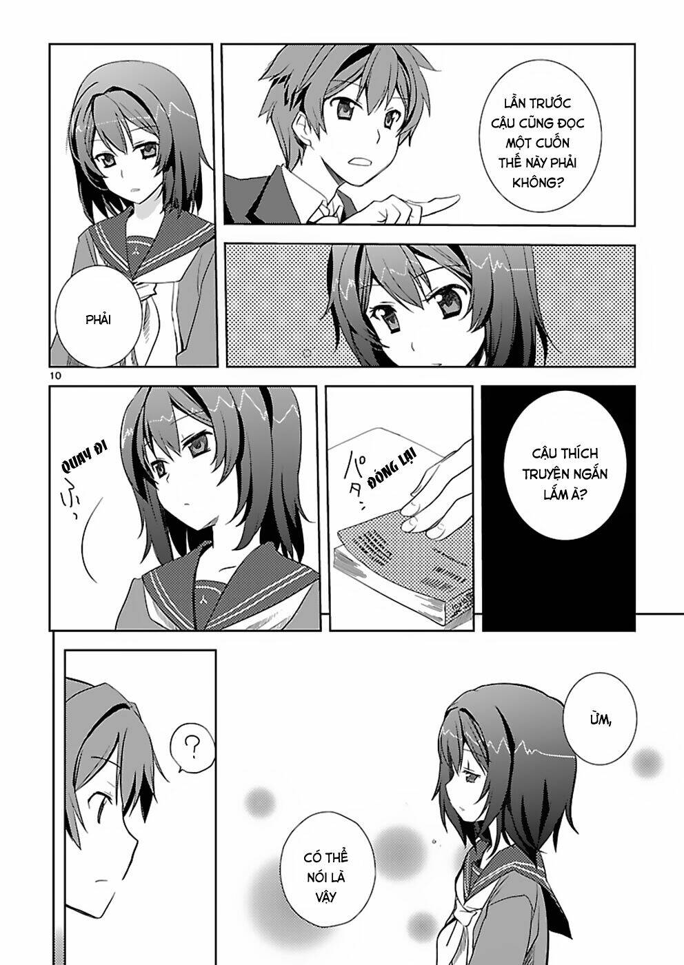 Shinonome Yuuko Wa Tanpen Shousetsu O Aishite Iru Chapter 1 - Trang 2