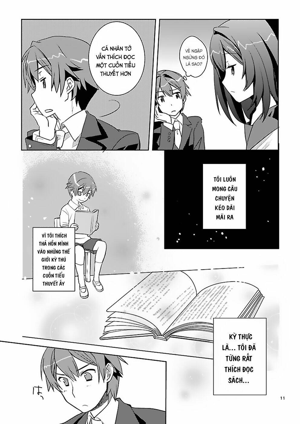 Shinonome Yuuko Wa Tanpen Shousetsu O Aishite Iru Chapter 1 - Trang 2