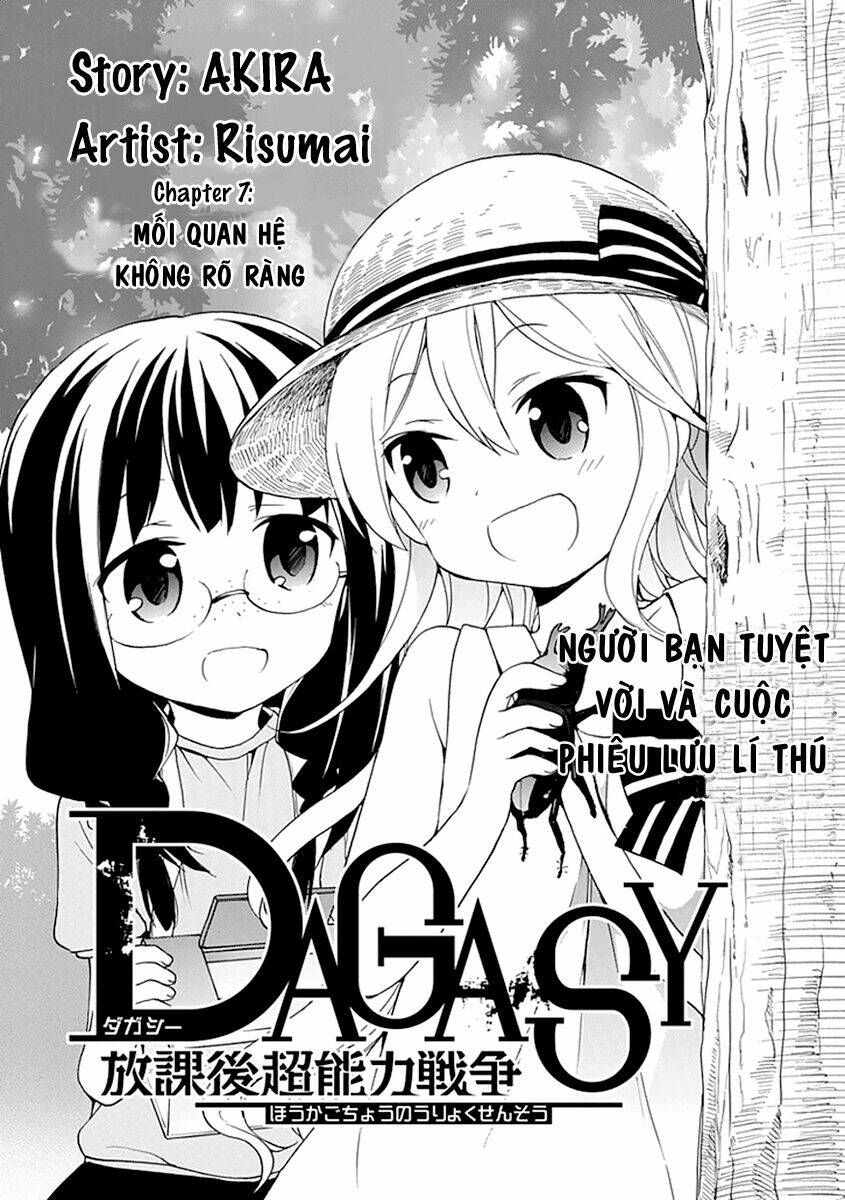 Dagasy – Houkago Chounouryoku Sensou Chapter 7 - Trang 2