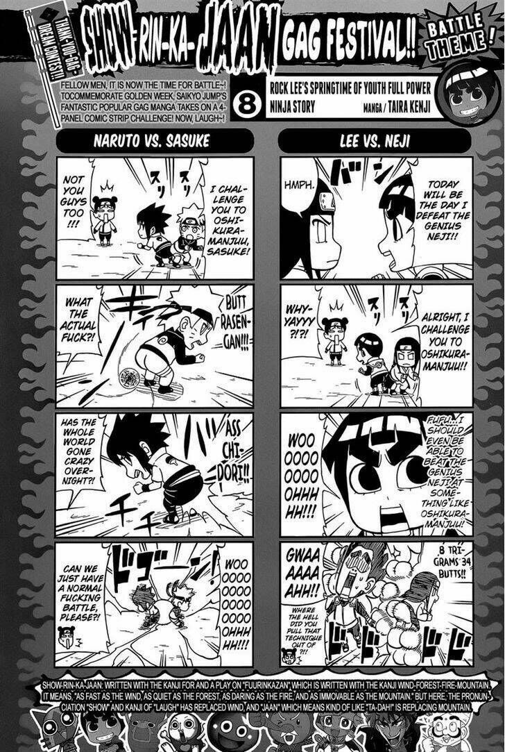 Cửu Vĩ Hồ Ly Ngoại Truyện Rock Lee Chapter 37 - Trang 2