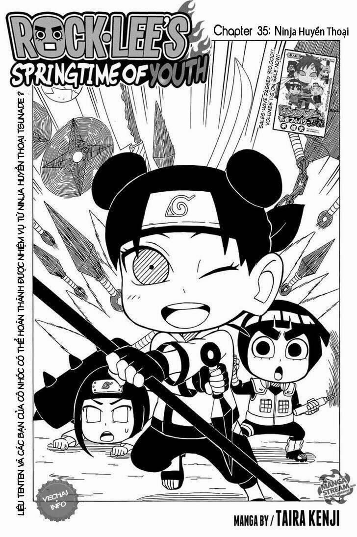 Cửu Vĩ Hồ Ly Ngoại Truyện Rock Lee Chapter 35 - Trang 2