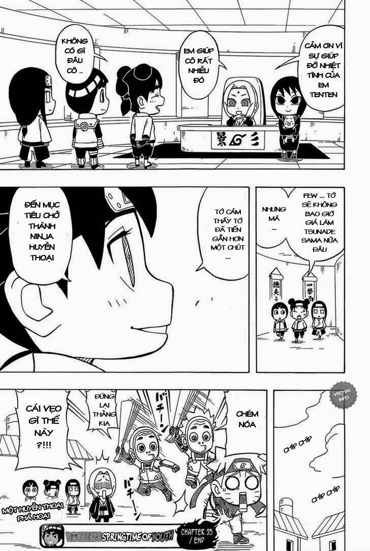 Cửu Vĩ Hồ Ly Ngoại Truyện Rock Lee Chapter 35 - Trang 2