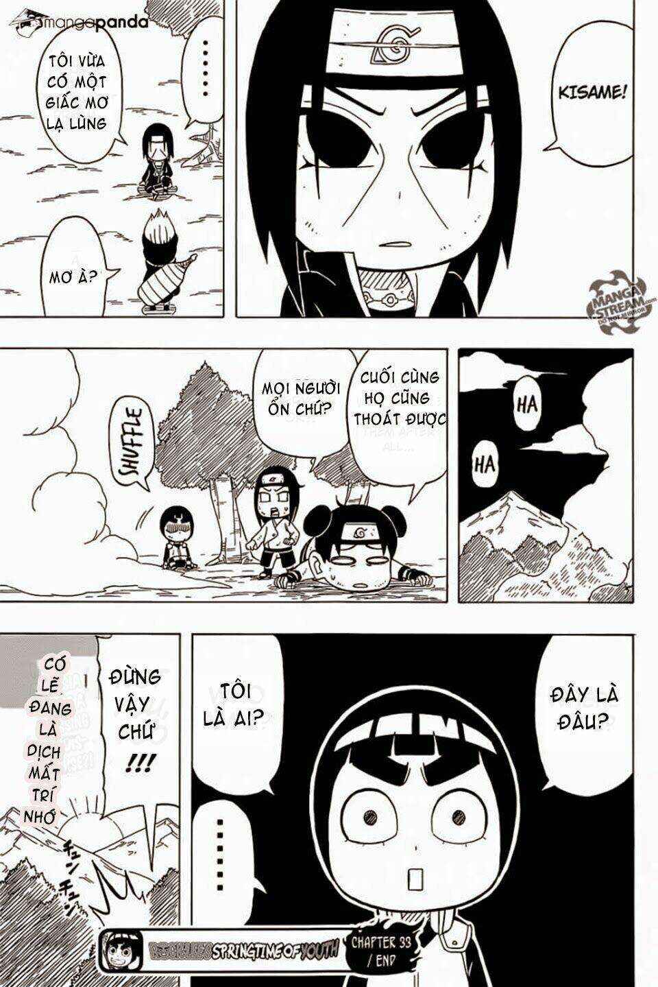 Cửu Vĩ Hồ Ly Ngoại Truyện Rock Lee Chapter 33 - Trang 2