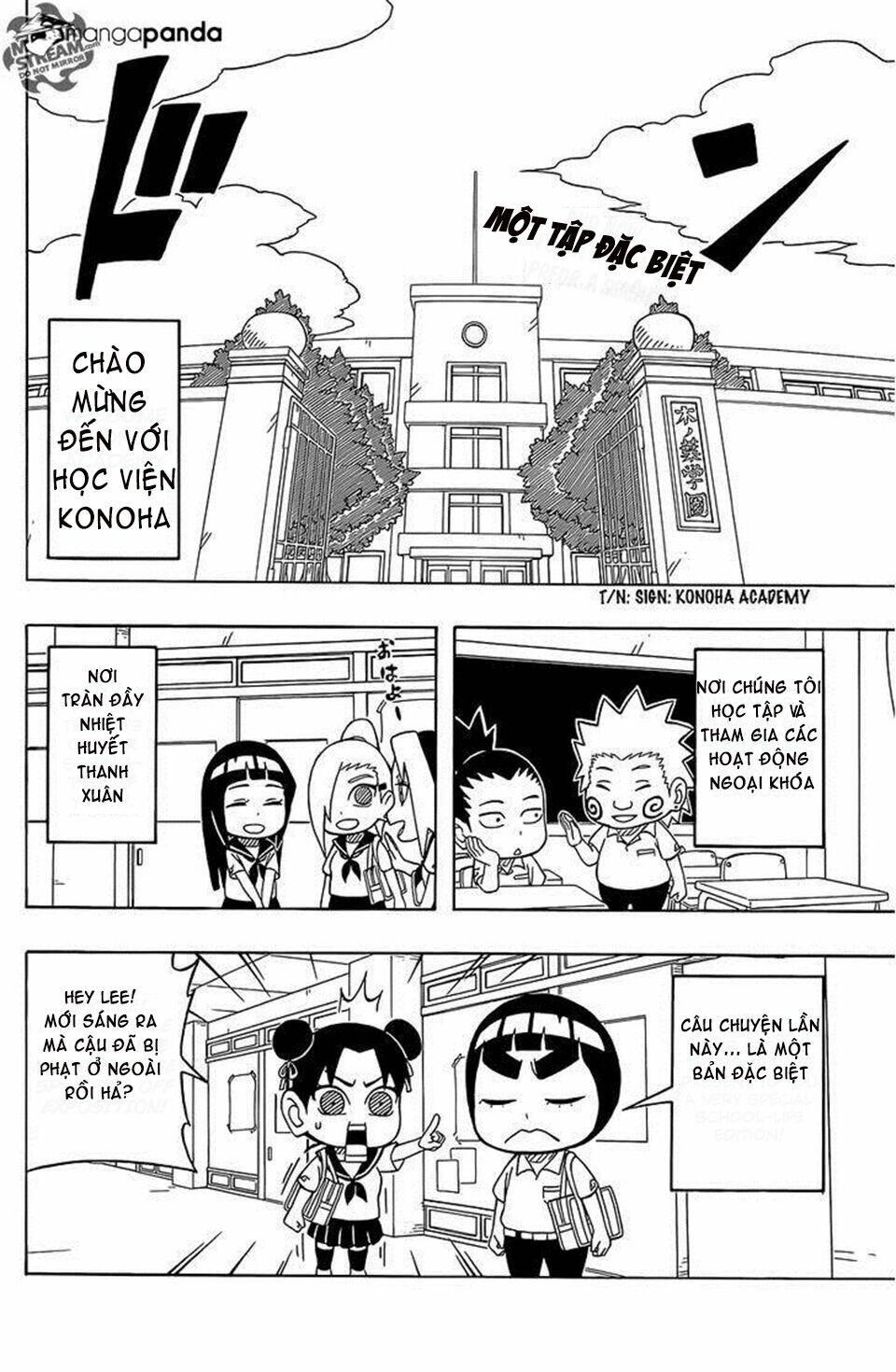 Cửu Vĩ Hồ Ly Ngoại Truyện Rock Lee Chapter 32 - Trang 2