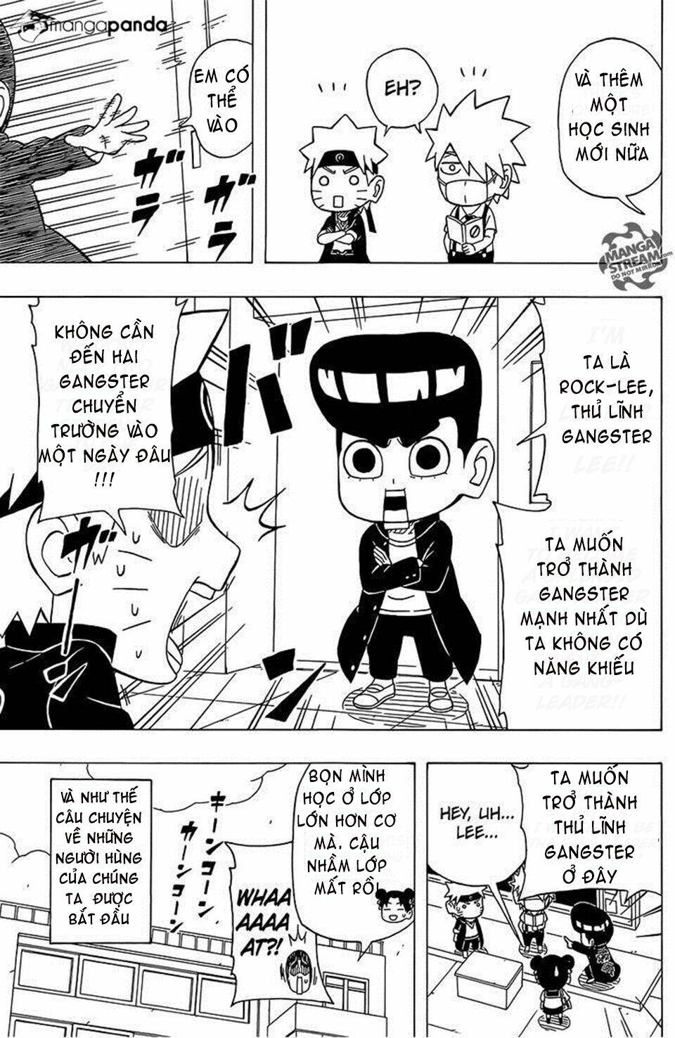 Cửu Vĩ Hồ Ly Ngoại Truyện Rock Lee Chapter 32 - Trang 2