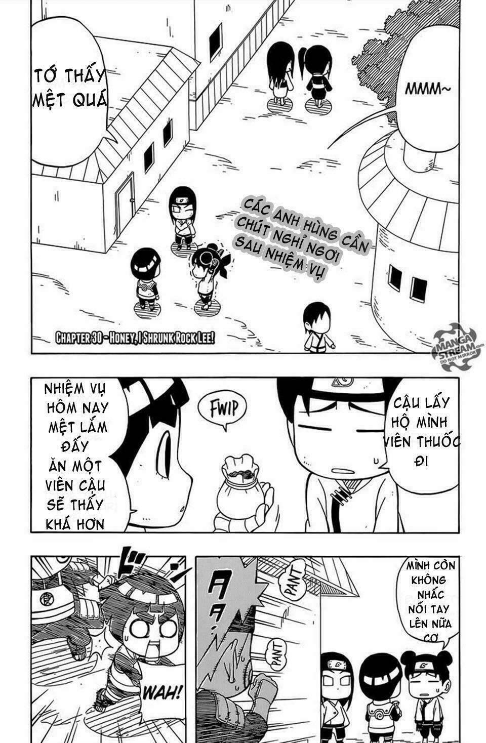 Cửu Vĩ Hồ Ly Ngoại Truyện Rock Lee Chapter 30 - Trang 2