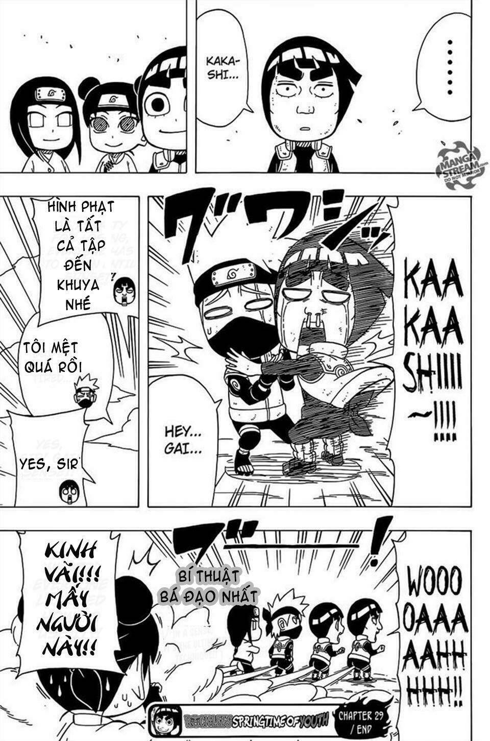 Cửu Vĩ Hồ Ly Ngoại Truyện Rock Lee Chapter 29 - Trang 2