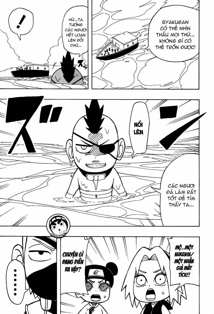 Cửu Vĩ Hồ Ly Ngoại Truyện Rock Lee Chapter 28 - Trang 2