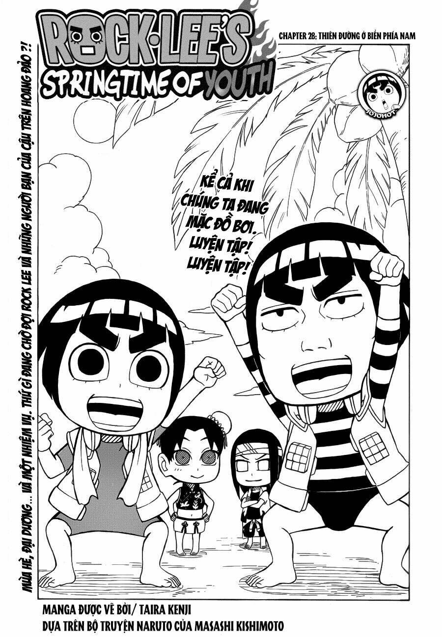 Cửu Vĩ Hồ Ly Ngoại Truyện Rock Lee Chapter 28 - Trang 2