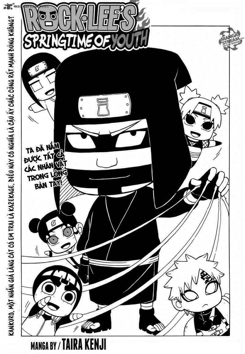 Cửu Vĩ Hồ Ly Ngoại Truyện Rock Lee Chapter 26 - Trang 2