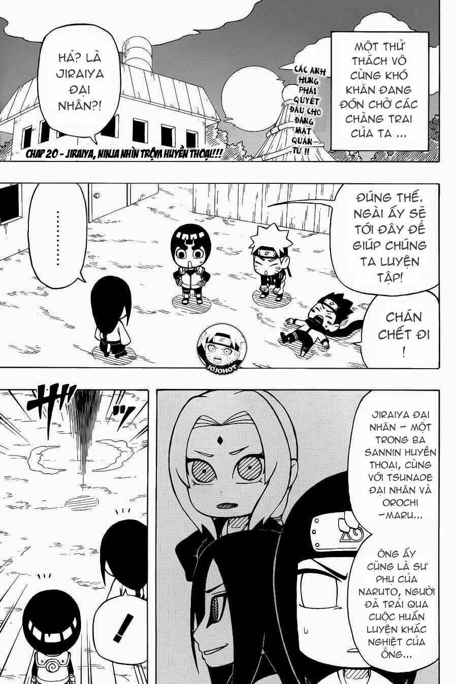 Cửu Vĩ Hồ Ly Ngoại Truyện Rock Lee Chapter 20 - Trang 2