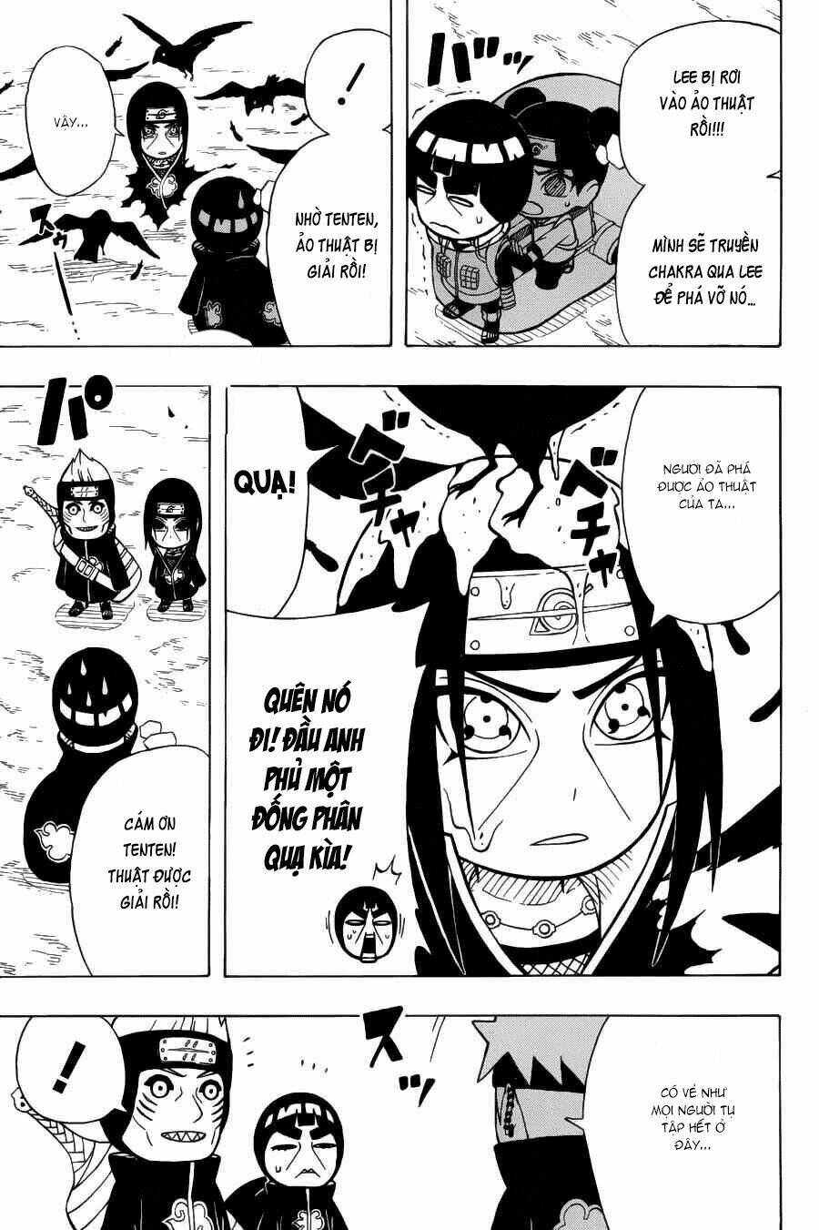 Cửu Vĩ Hồ Ly Ngoại Truyện Rock Lee Chapter 16 - Trang 2