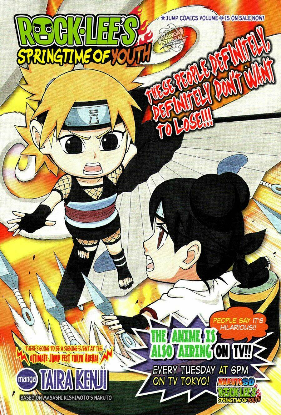 Cửu Vĩ Hồ Ly Ngoại Truyện Rock Lee Chapter 15 - Trang 2