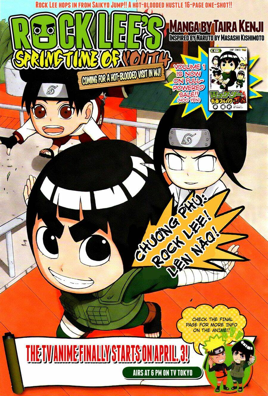 Cửu Vĩ Hồ Ly Ngoại Truyện Rock Lee Chapter 12.5 - Trang 2