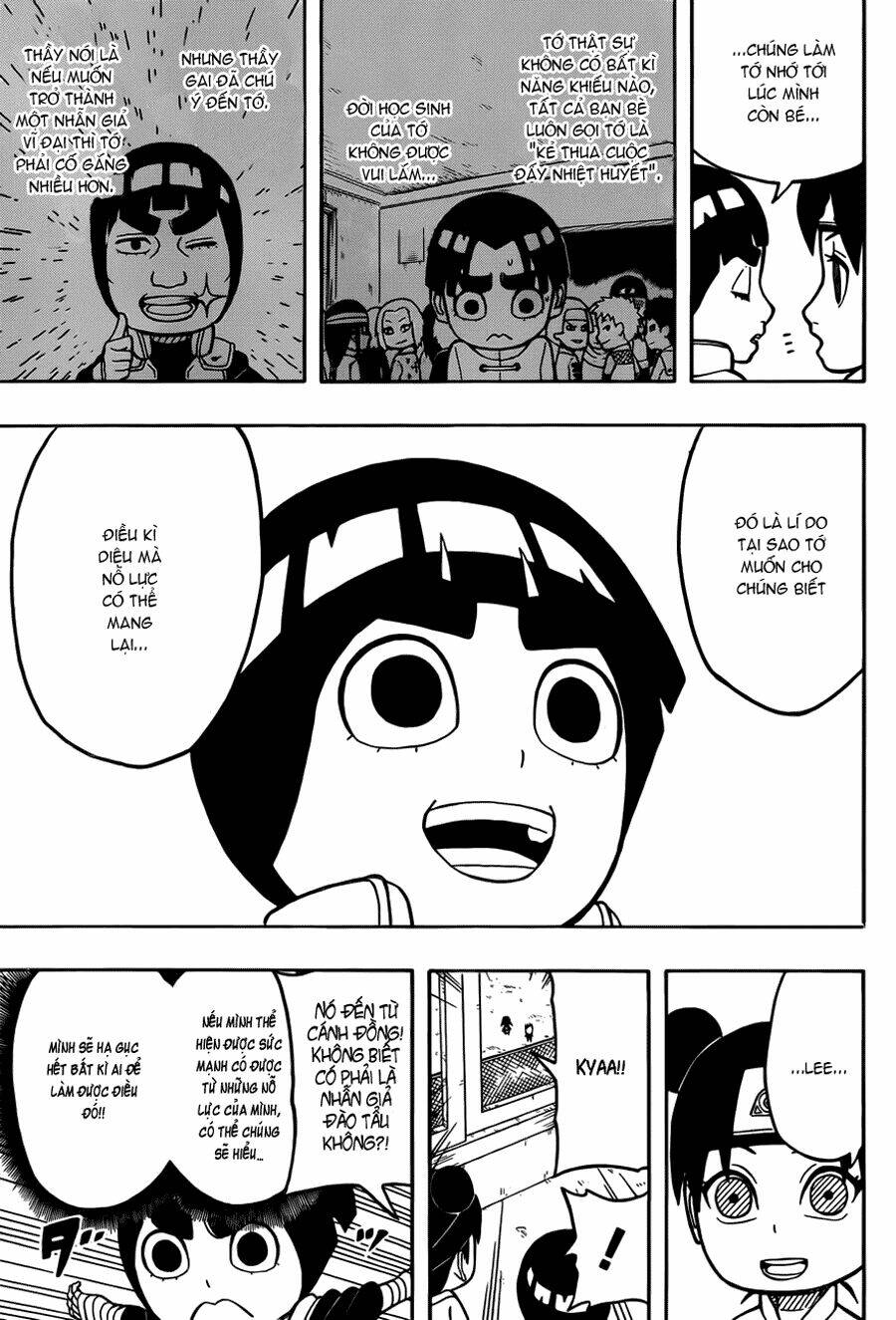 Cửu Vĩ Hồ Ly Ngoại Truyện Rock Lee Chapter 12.5 - Trang 2