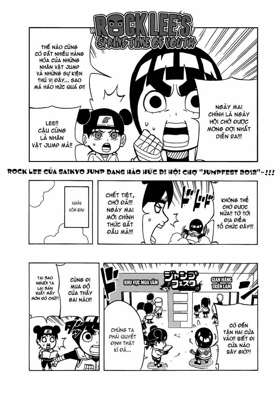 Cửu Vĩ Hồ Ly Ngoại Truyện Rock Lee Chapter 8.5 - Trang 2