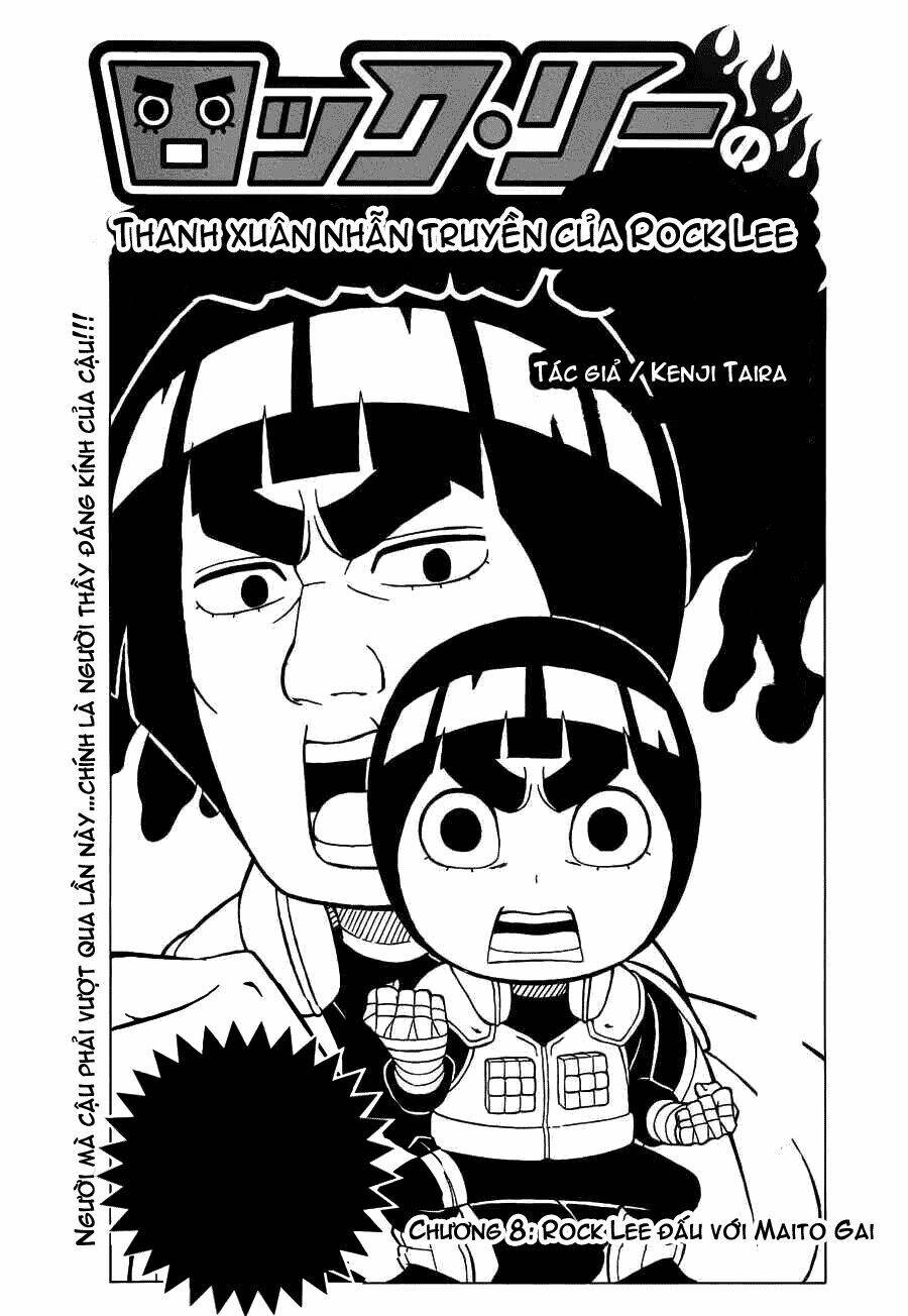 Cửu Vĩ Hồ Ly Ngoại Truyện Rock Lee Chapter 8 - Trang 2