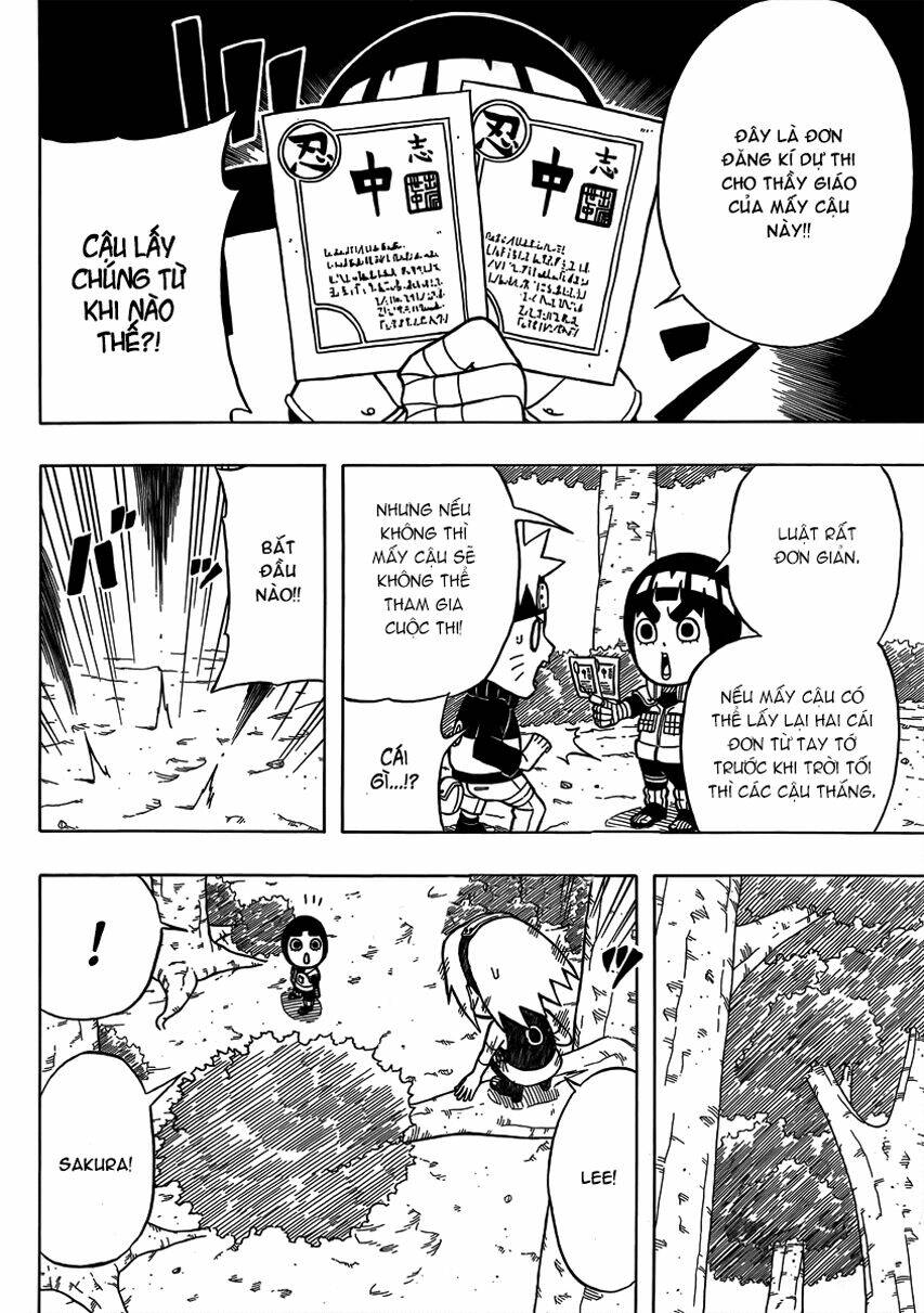 Cửu Vĩ Hồ Ly Ngoại Truyện Rock Lee Chapter 7.5 - Trang 2