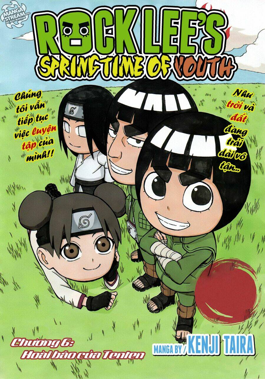 Cửu Vĩ Hồ Ly Ngoại Truyện Rock Lee Chapter 6 - Trang 2