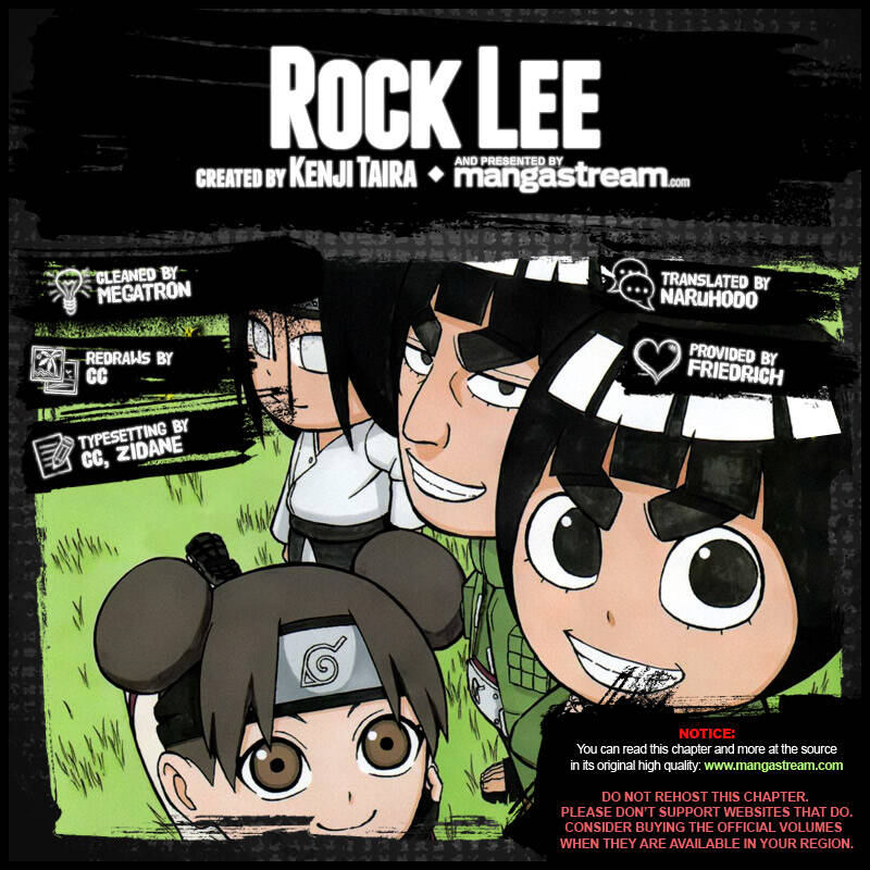 Cửu Vĩ Hồ Ly Ngoại Truyện Rock Lee Chapter 6 - Trang 2