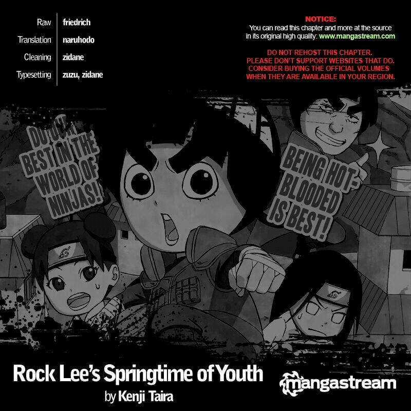 Cửu Vĩ Hồ Ly Ngoại Truyện Rock Lee Chapter 5 - Trang 2