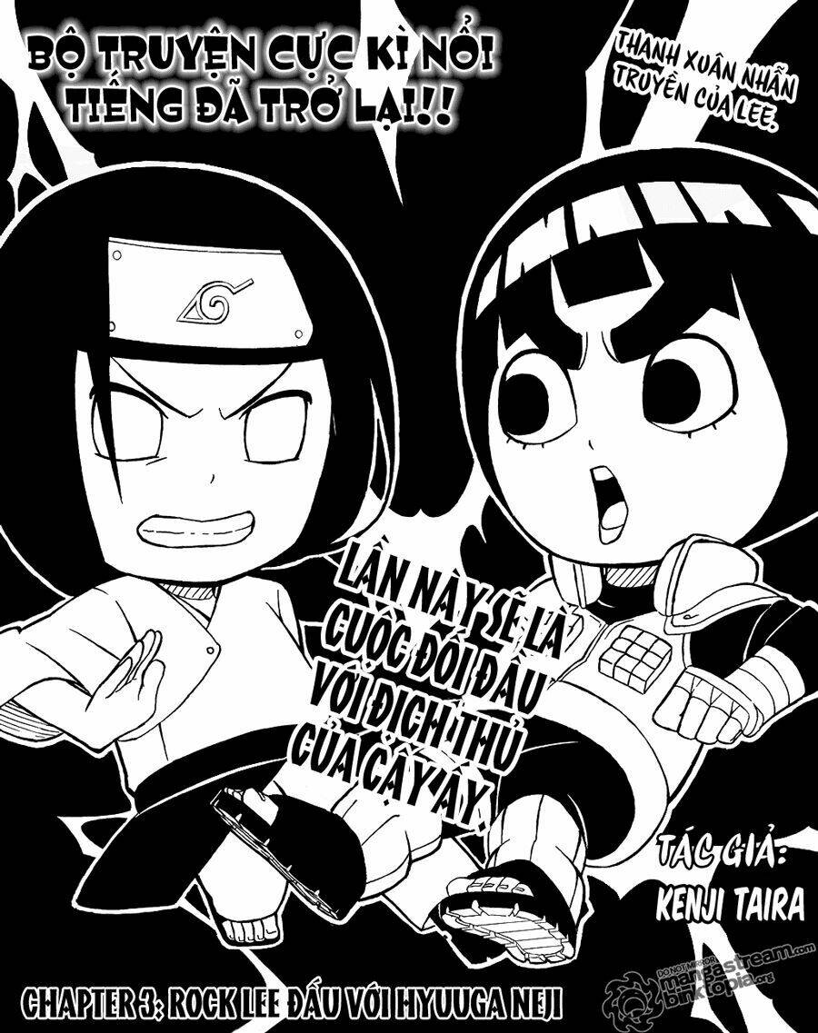 Cửu Vĩ Hồ Ly Ngoại Truyện Rock Lee Chapter 3 - Trang 2